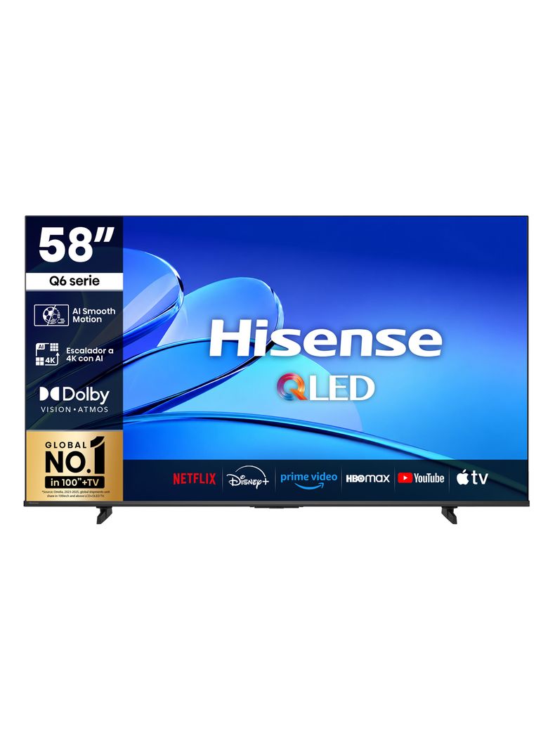 QLED Smart TV 58'' 4K UHD 58Q6QV