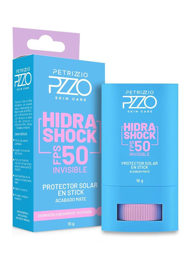 Protector Solar en Stick HidraShock FPS 50 16g