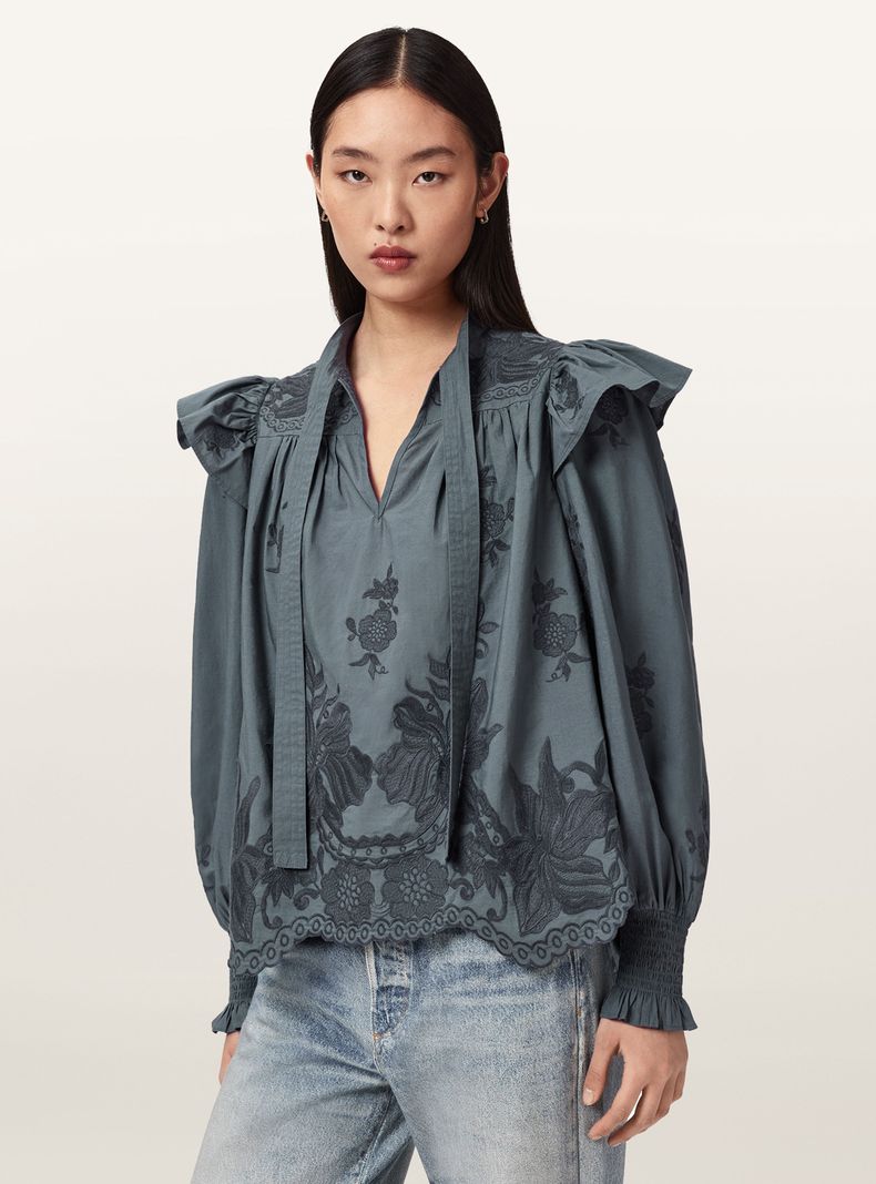 Top Nisa Embroidered