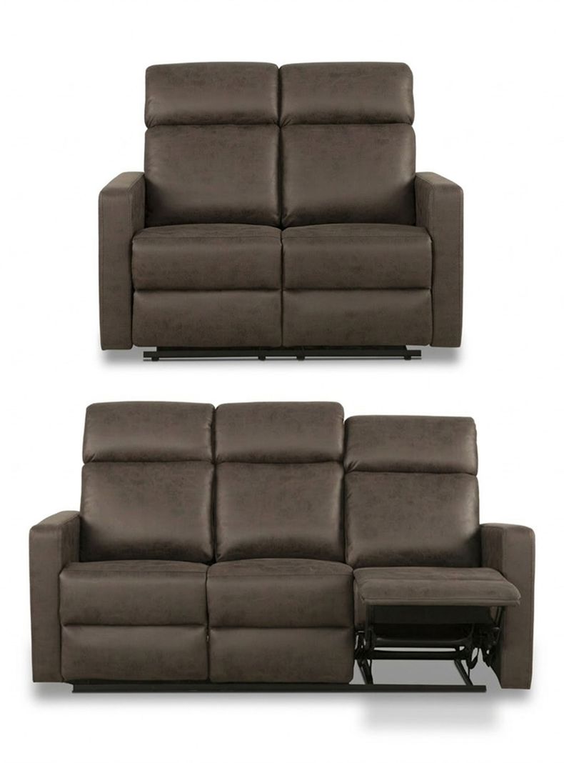 Juego De Living Reclinable Asturias 3 Cuerpos + 2 Cuerpos... a $814.990