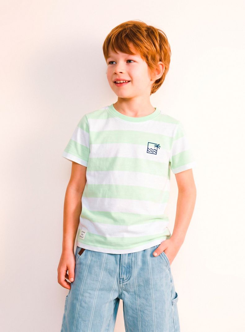 Polera Rayas Color Vibrante