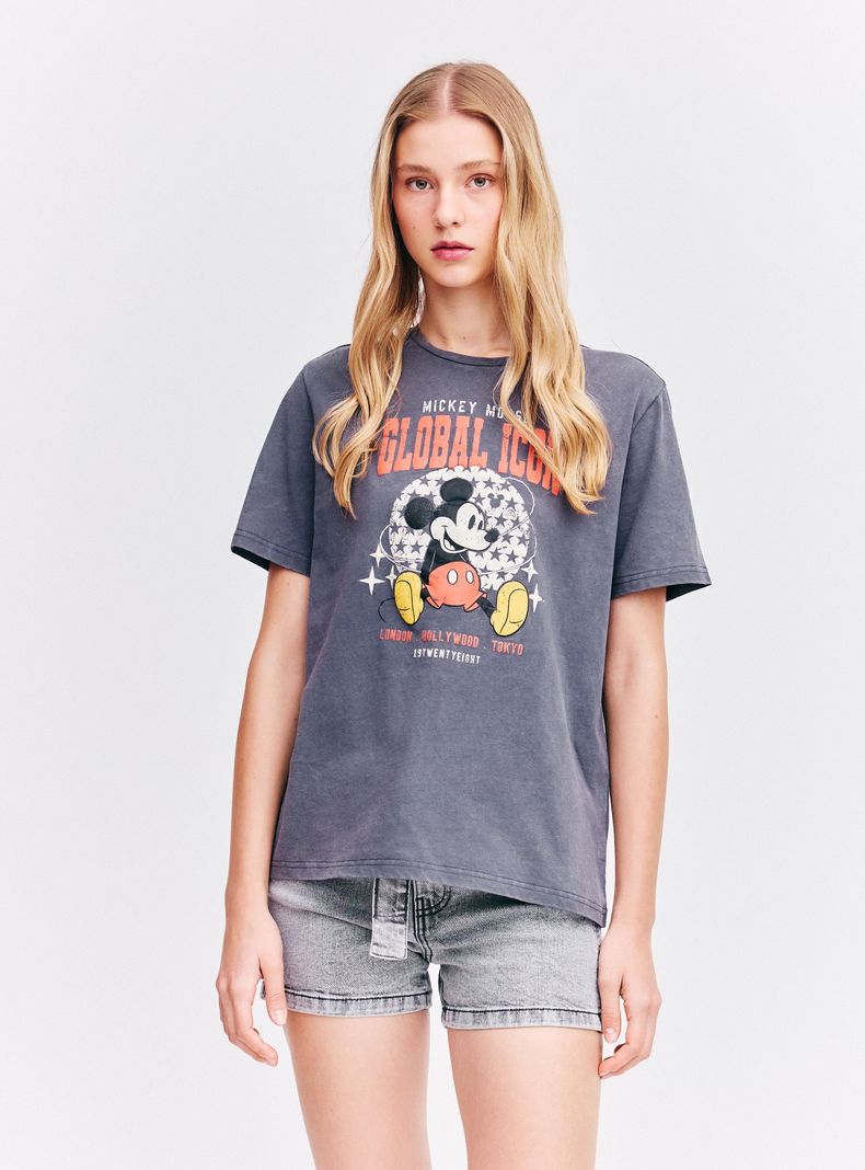 Polera Licencia Mickey Mouse Global Icon