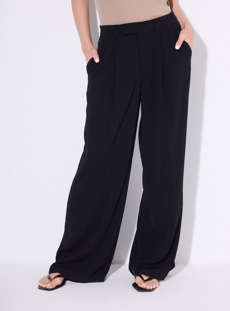 Pantalón Sastrero Pinzas Corte Recto