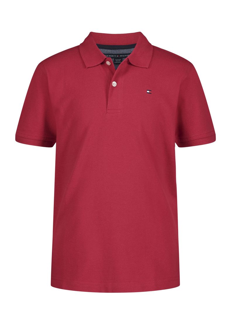 Polera Tipo Polo Logo Bordado TH