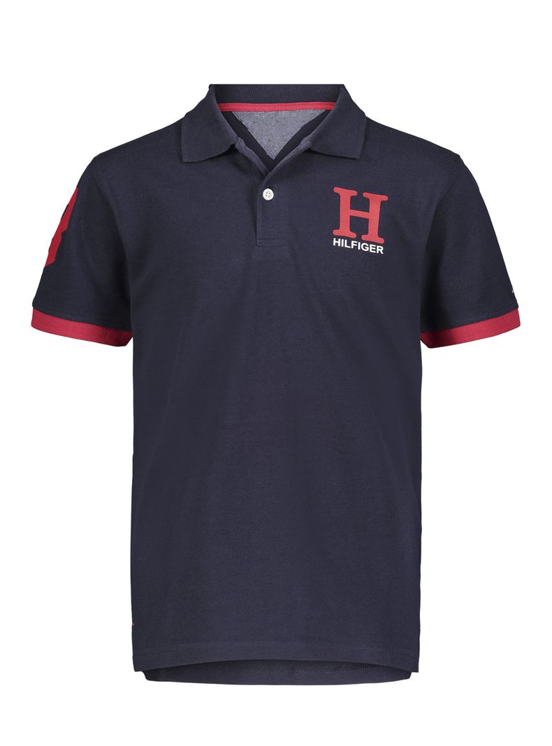 Polera Tipo Polo con Número en Manga TH