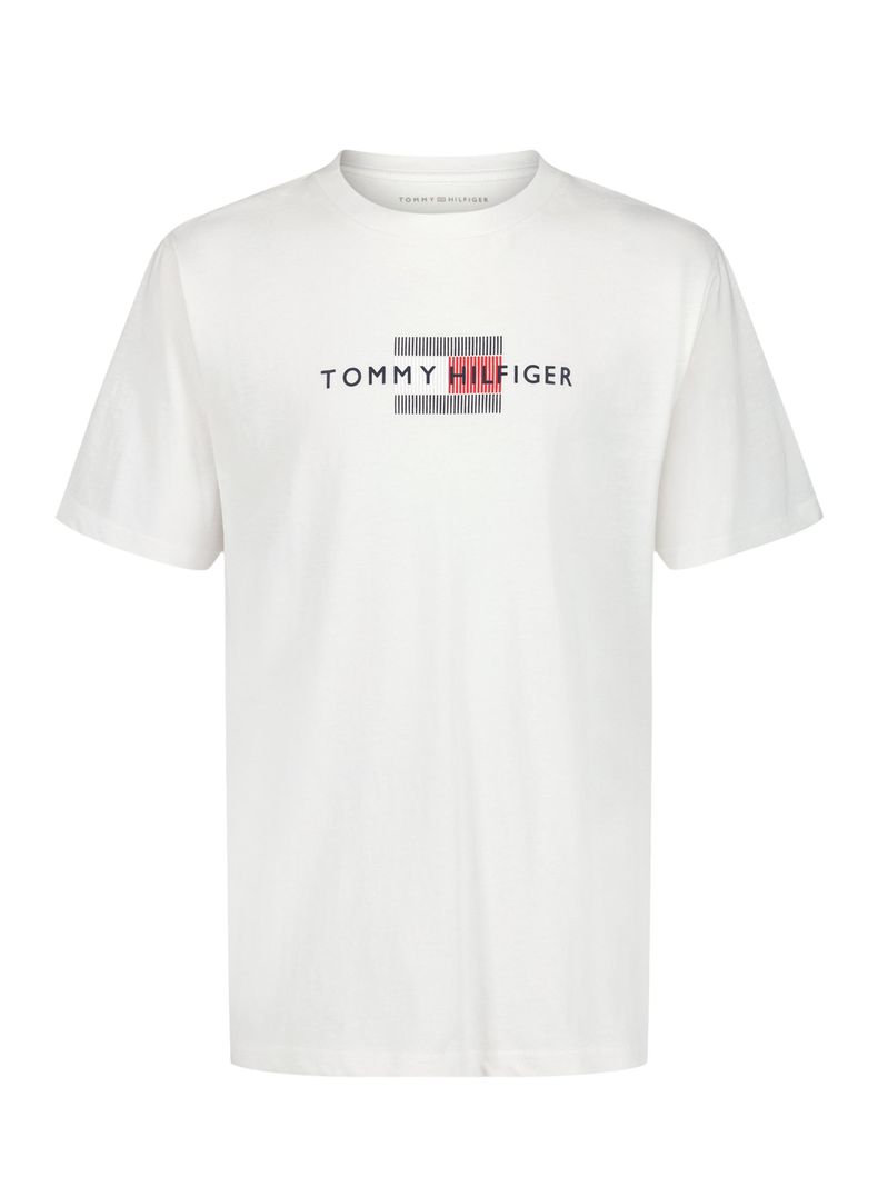 Polera Logo TH Efecto Rayas