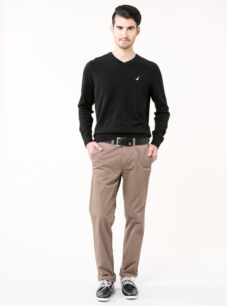 Sweater Nautica Cuello V Básico Nautica-3