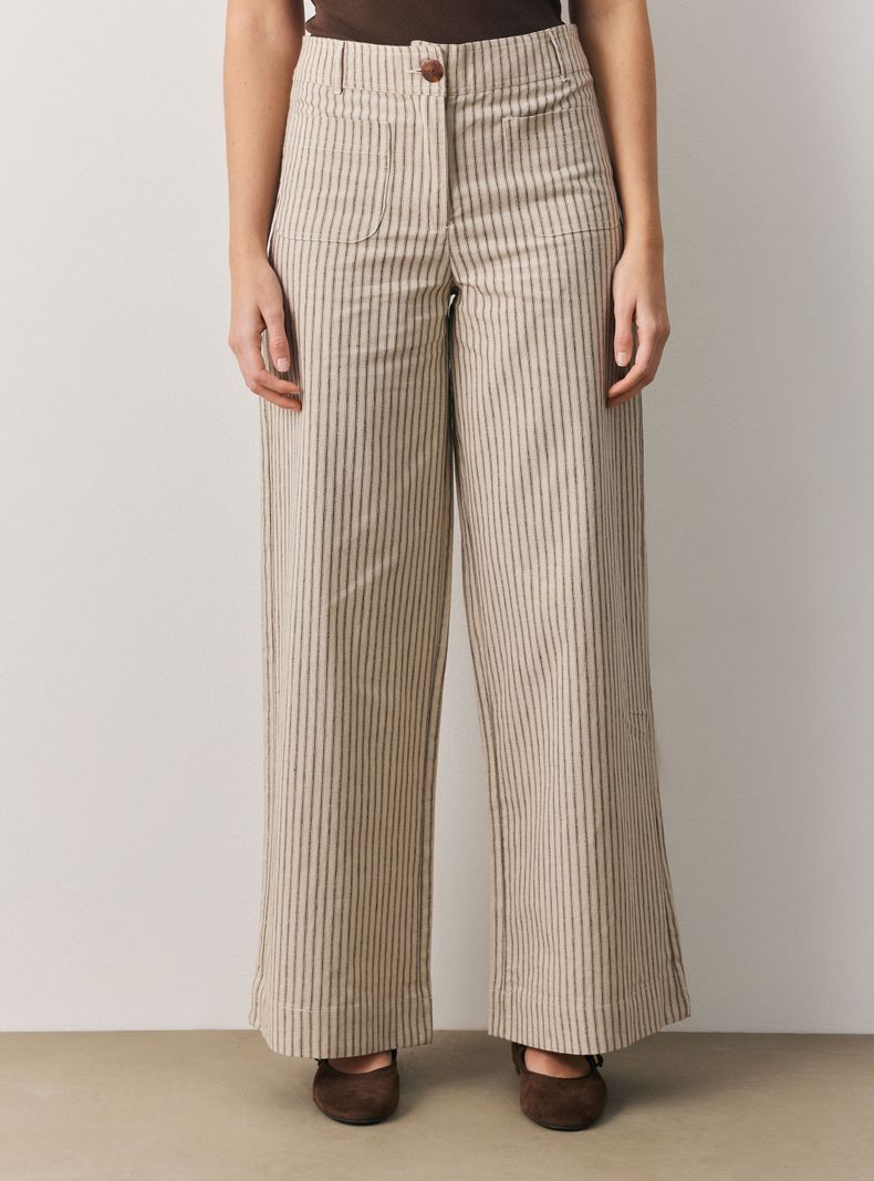 Pantalón con Bolsillos Marineros