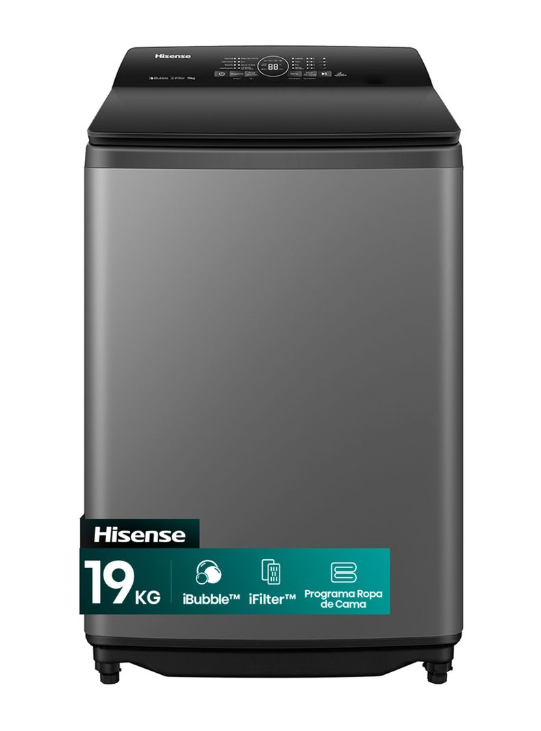 Hisense Lavadora Carga Superior 19 Kg WT3i1923UT