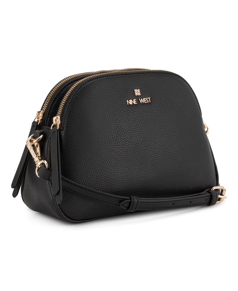 Cartera Crossbody Calianna Dome Negro