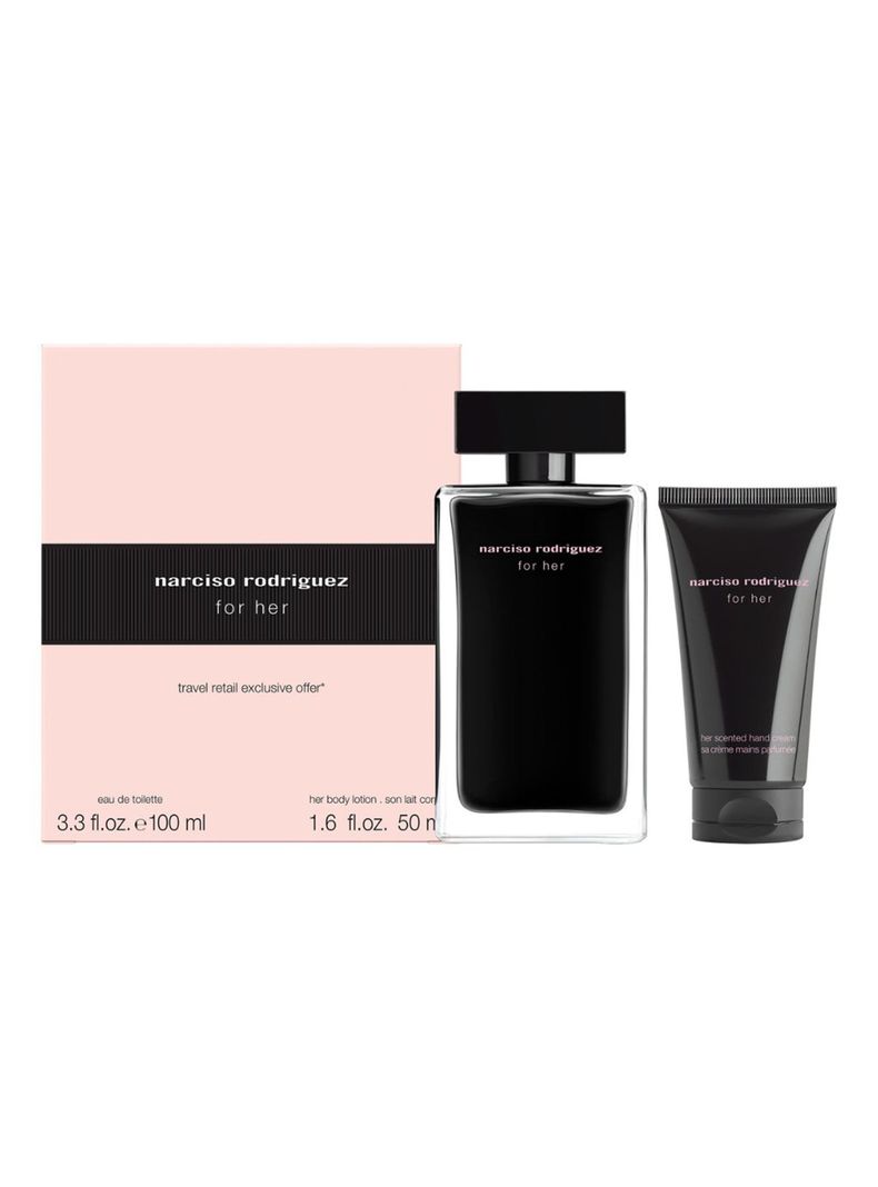 Set Perfume For Her EDT Mujer 100 ml + Body Lotion 50 ml Narciso