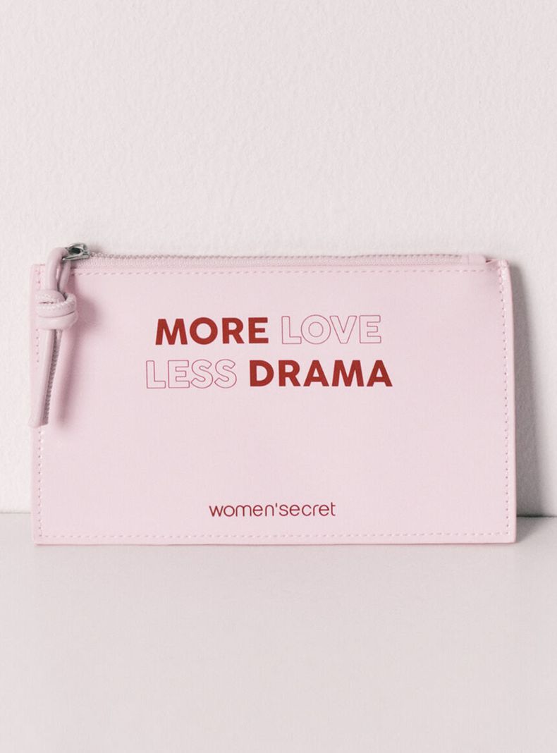 Mini Monedero Charol Rosa