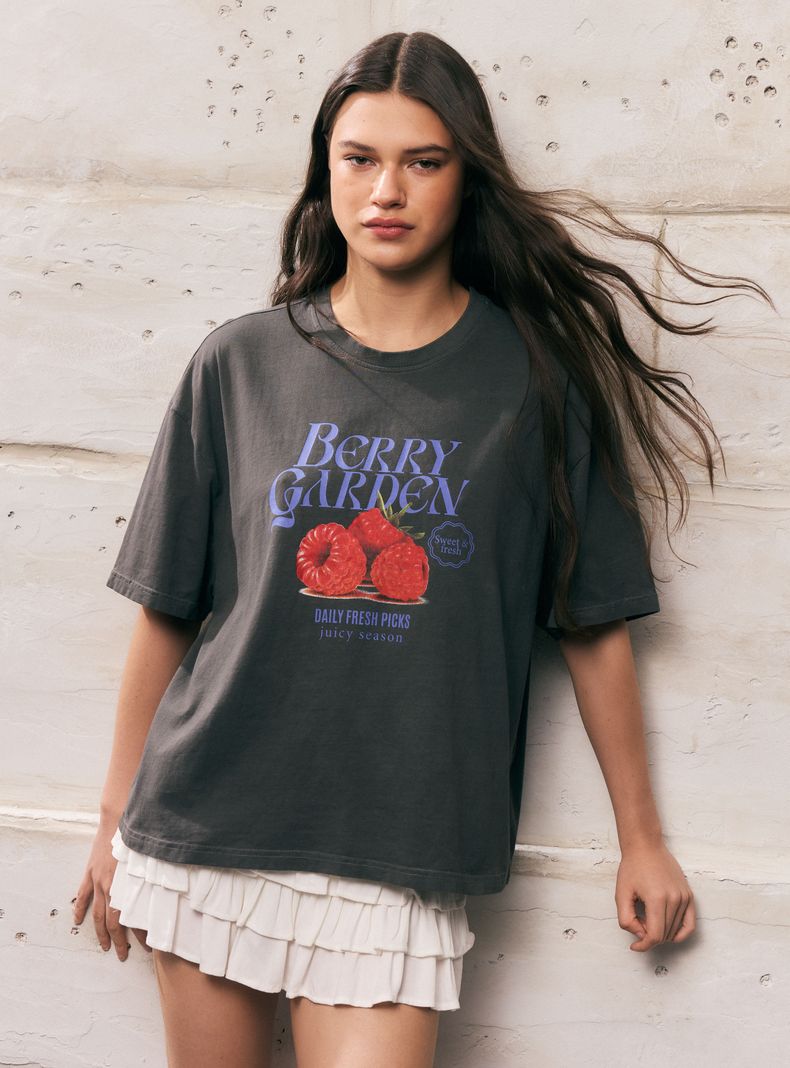 Polera con Print Delantero