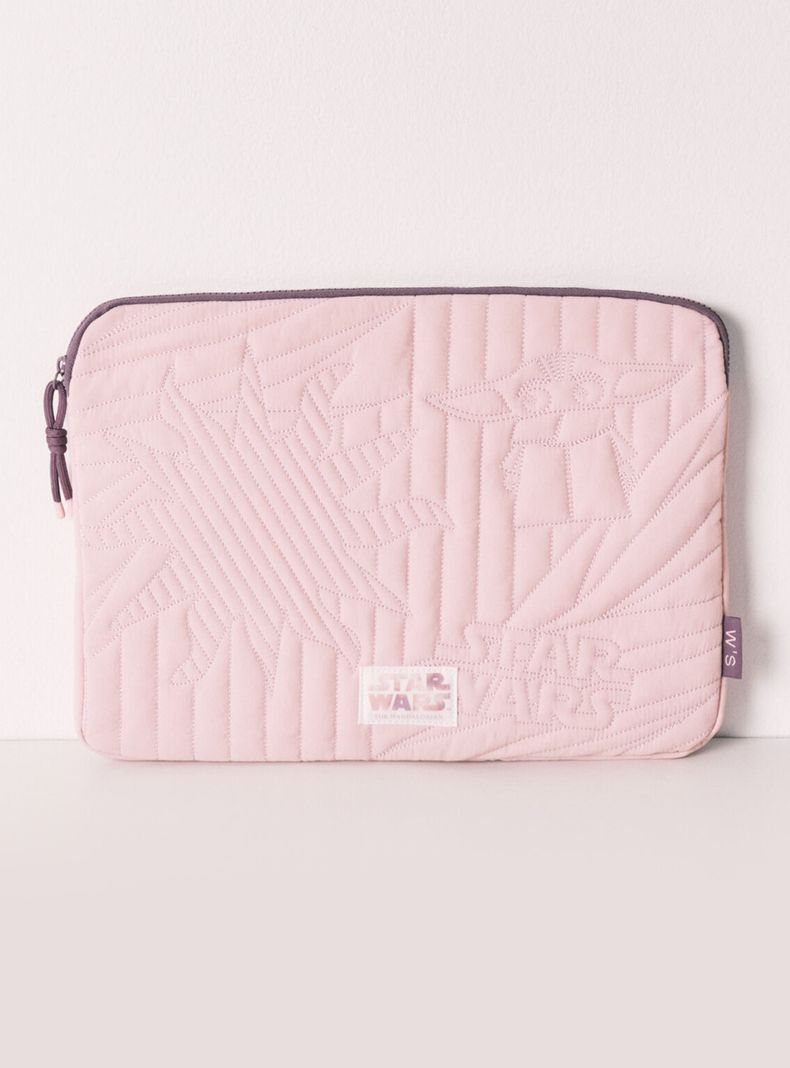 Funda Ordenador Rosa Star Wars