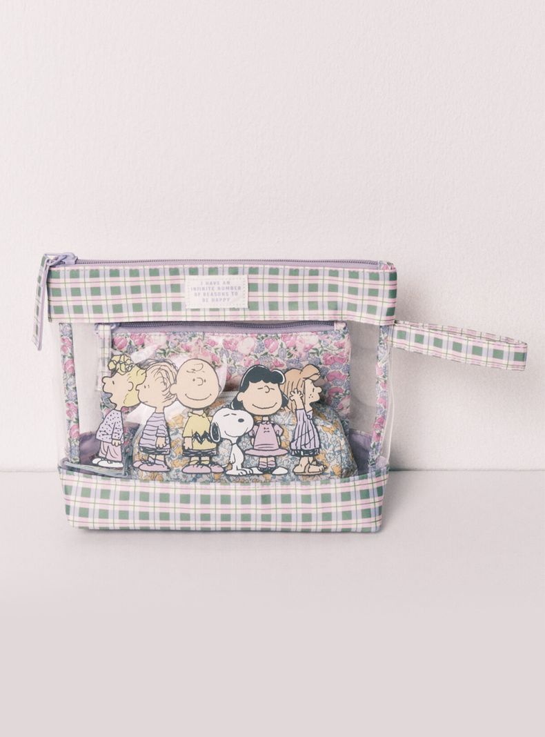 Pack 3 Neceser Snoopy & Co