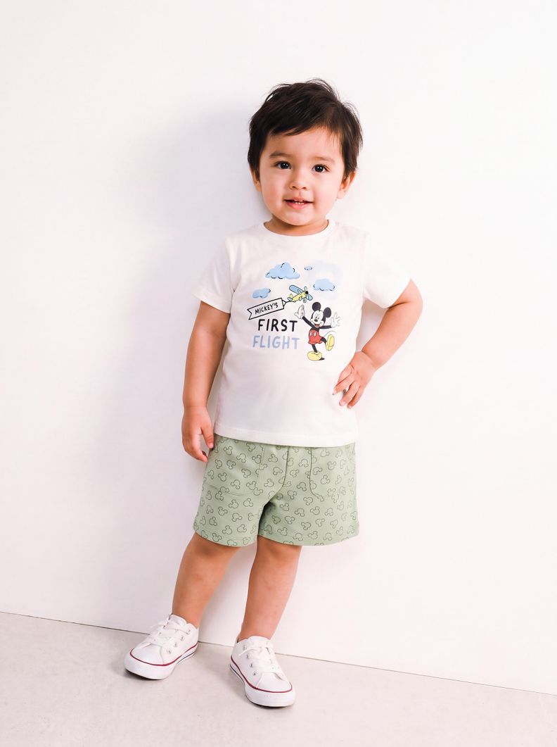 Conjunto Polera y Short Mickey Mouse Niño