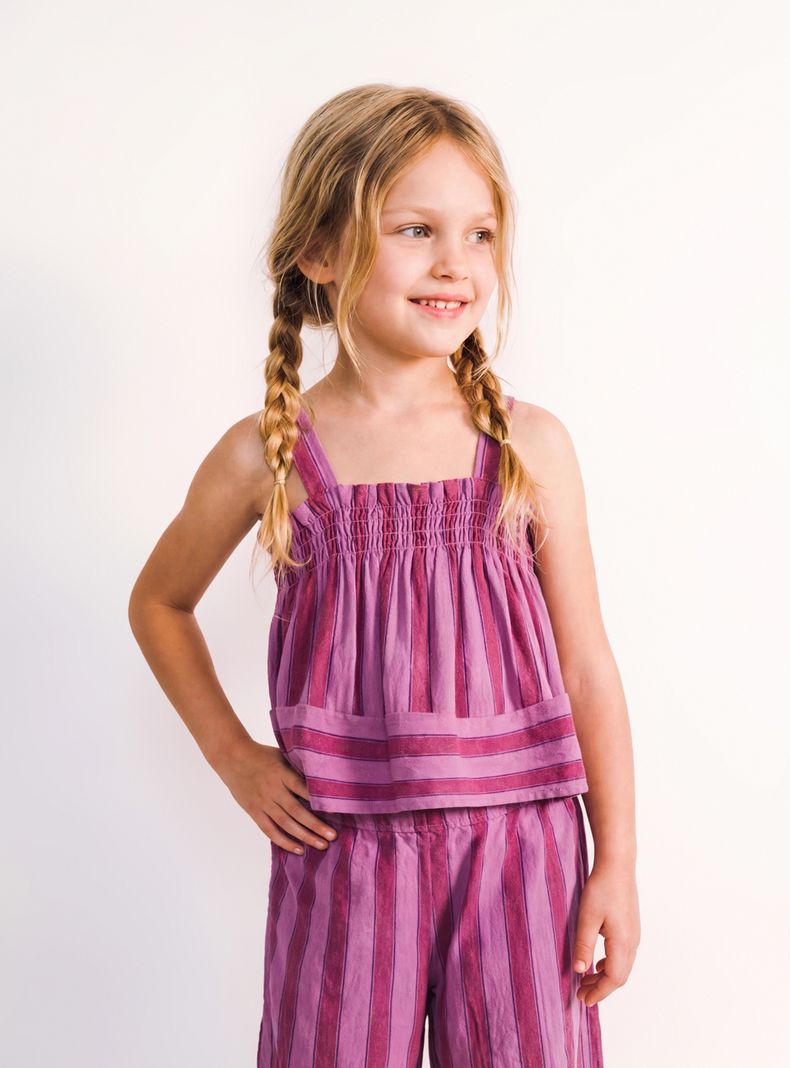 Blusa Tejido Rayas Full Color