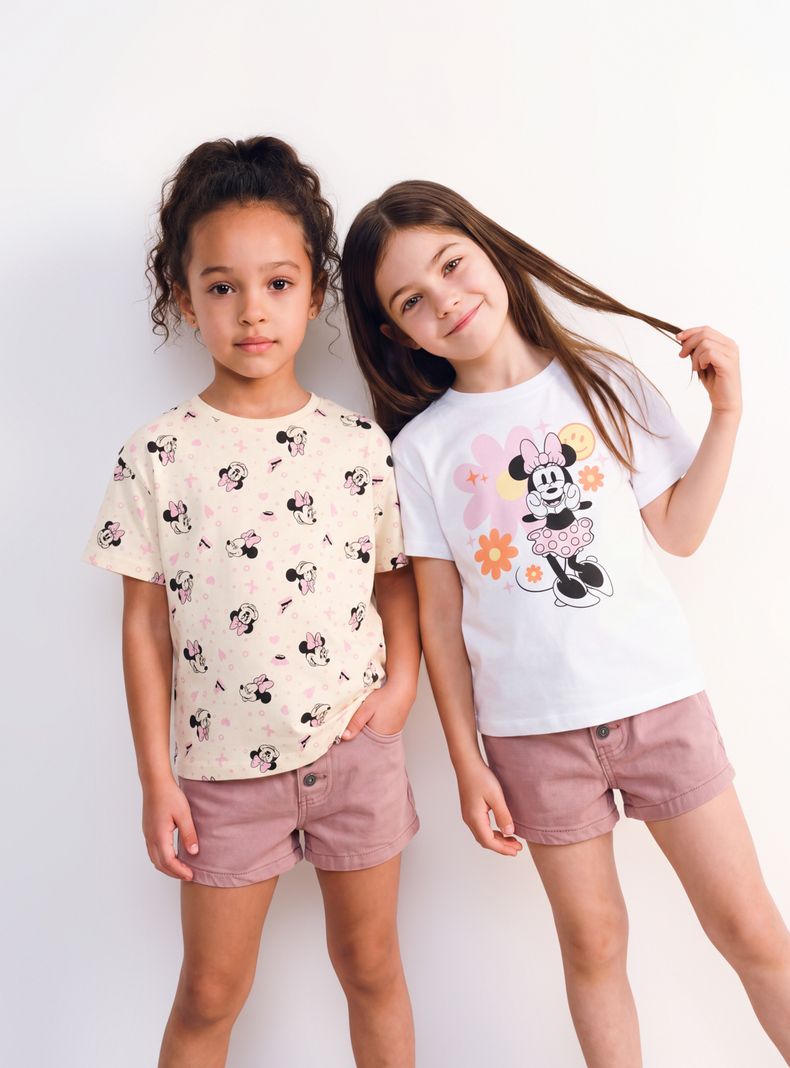 Polera Bipack Diseño Minnie Mouse