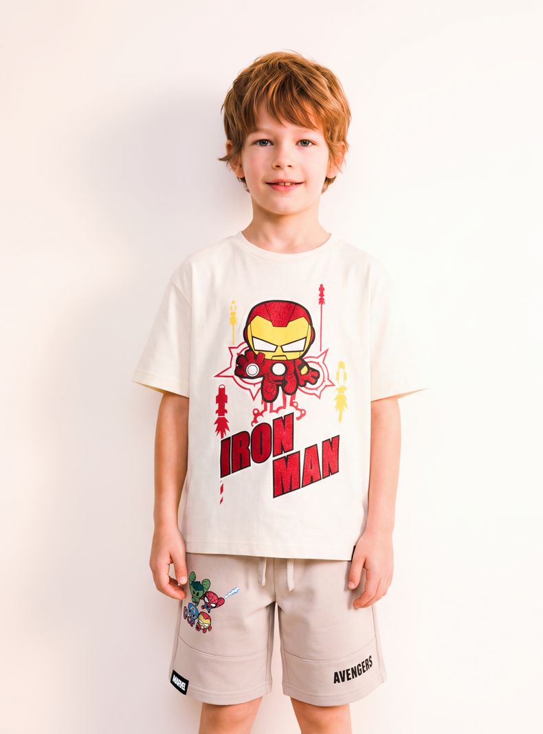 Polera Superhéroes Avengers Folia