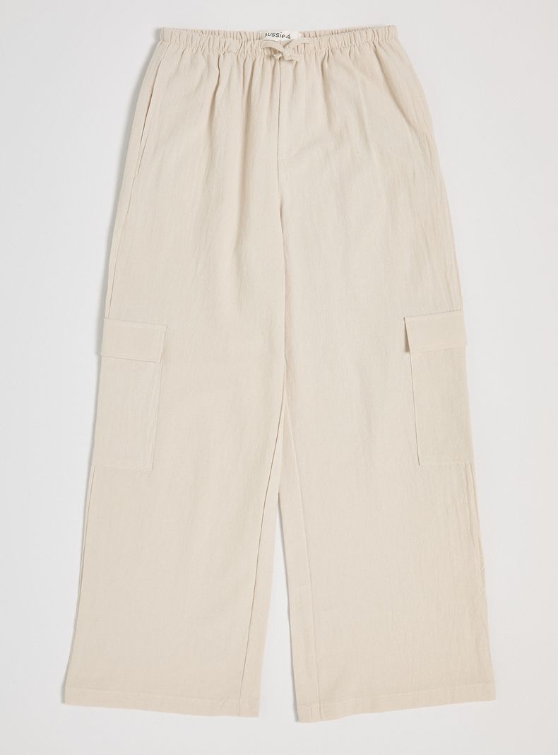 Pantalón Bolsillo Cargo Viscosa Niña