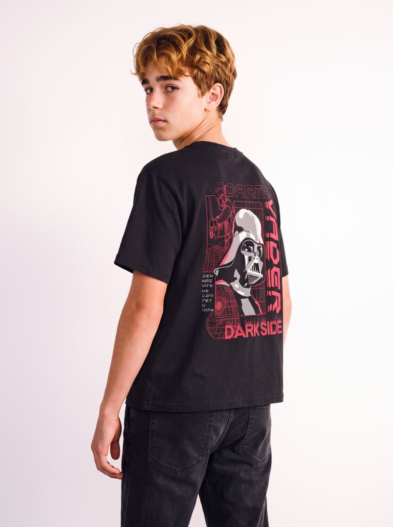 Polera Gráfica Star Wars Espalda Niño