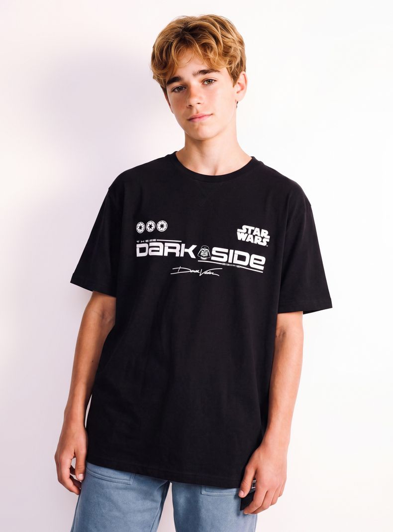 Polera Gráfica Dark Side Star Wars