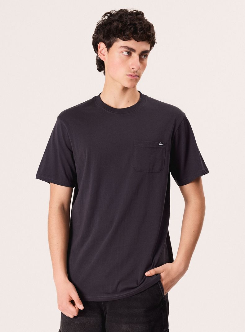 Polera Manga Corta Bolsillos