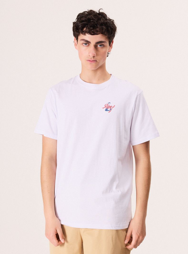 Polera Cuello Redondo Manga Corta Estampado