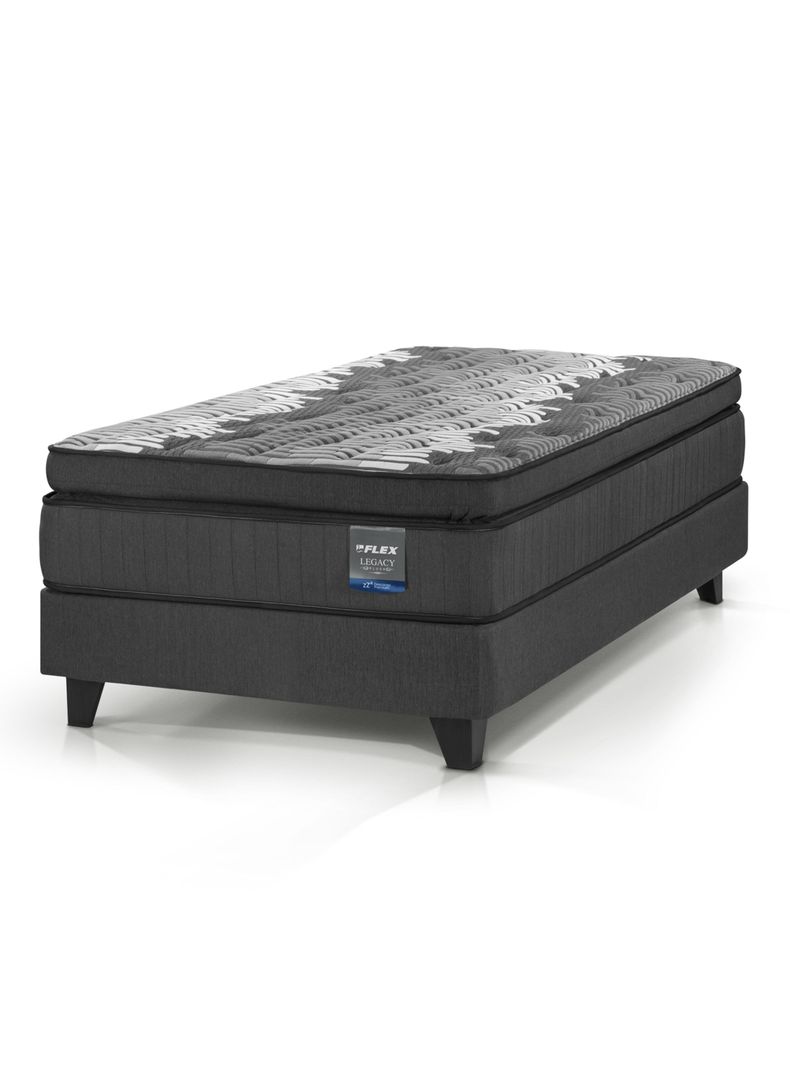 Cama Europea Legacy Plush 1.5 Plazas (105x200)