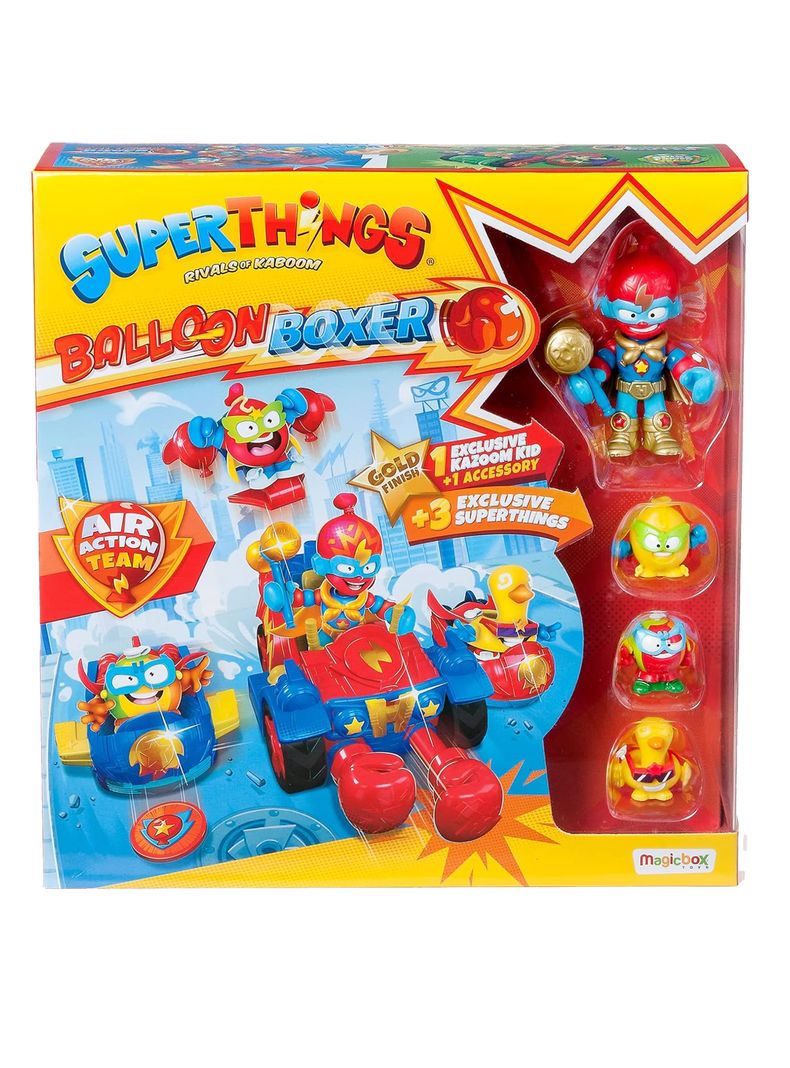 Set Figura de Acción Vehículo Balloon Bóxer