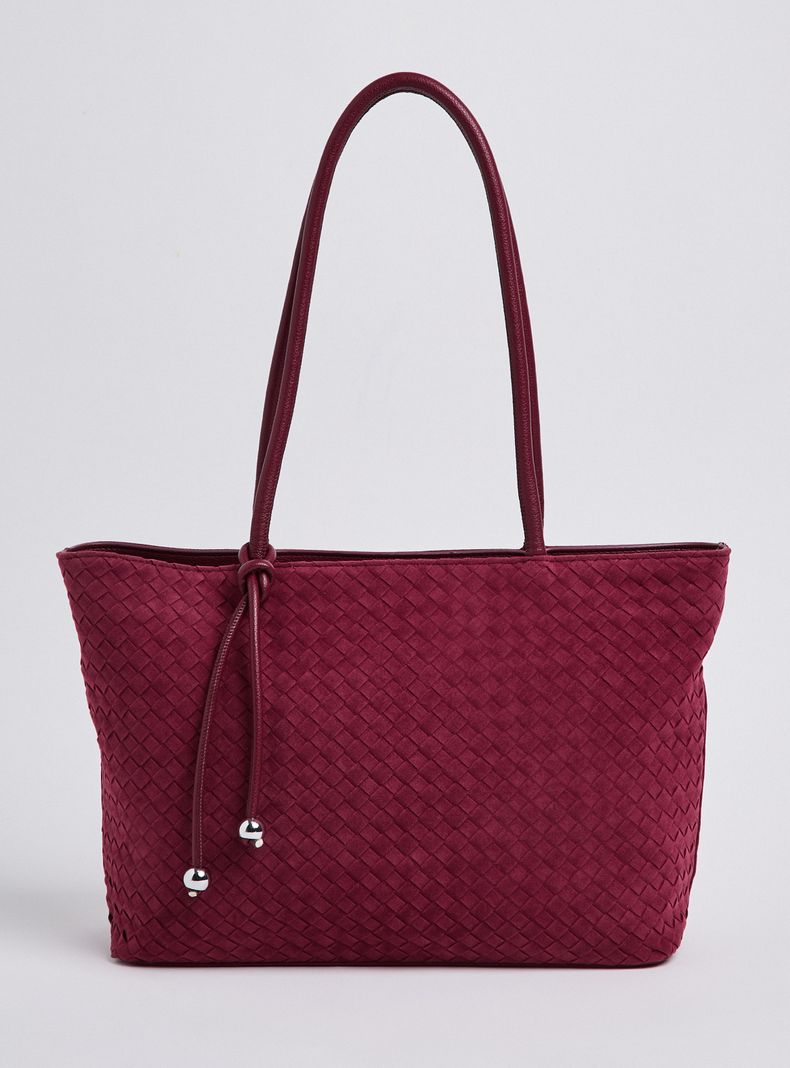 Cartera de Hombro Totebag Trenzada
