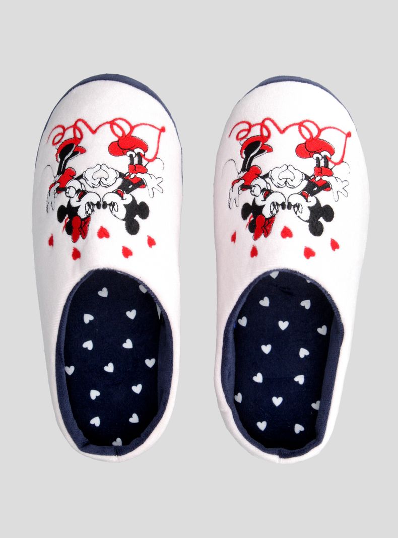 Pantufla Disney Minnie y Mickey