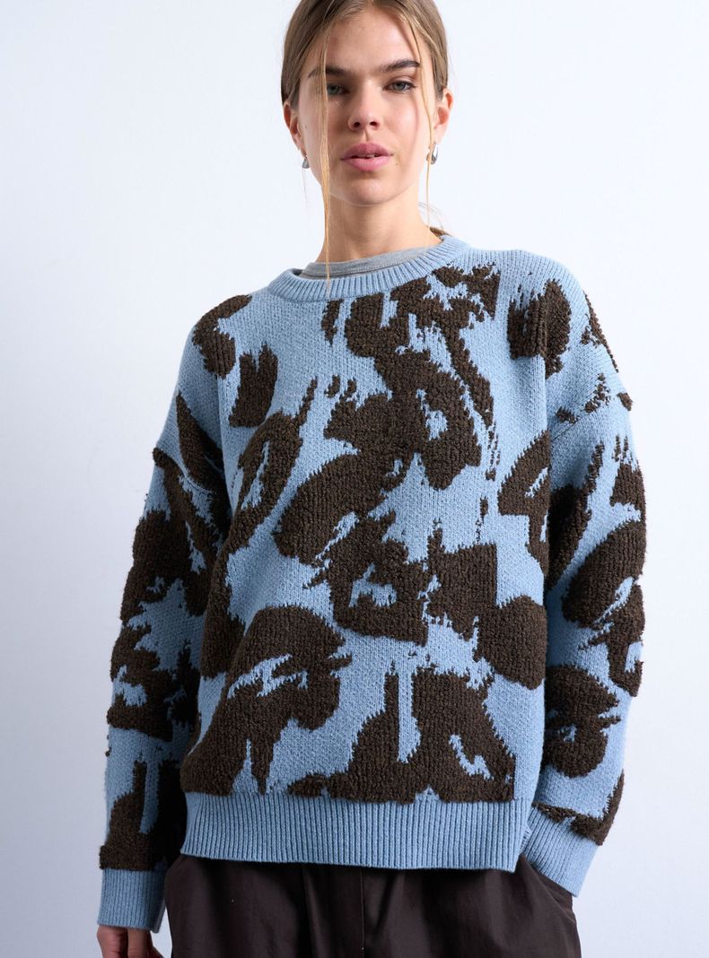 Sweater Stacy Pullover Estampado