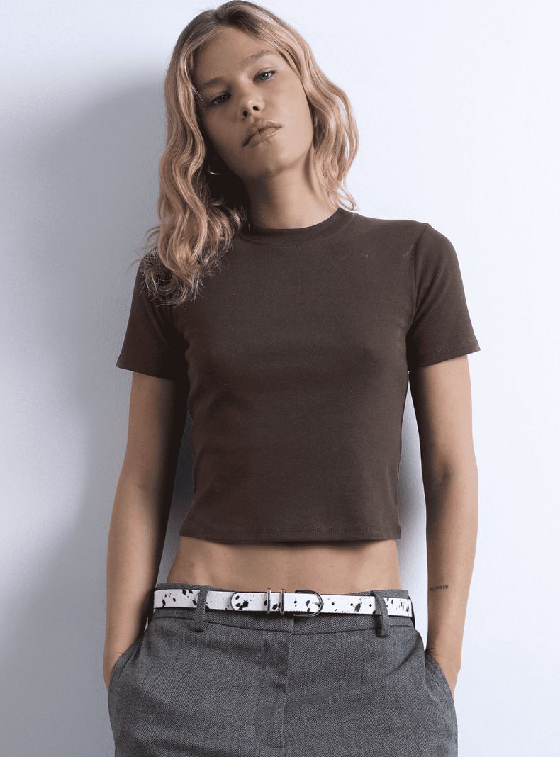Polera Everyday Crop Tshir