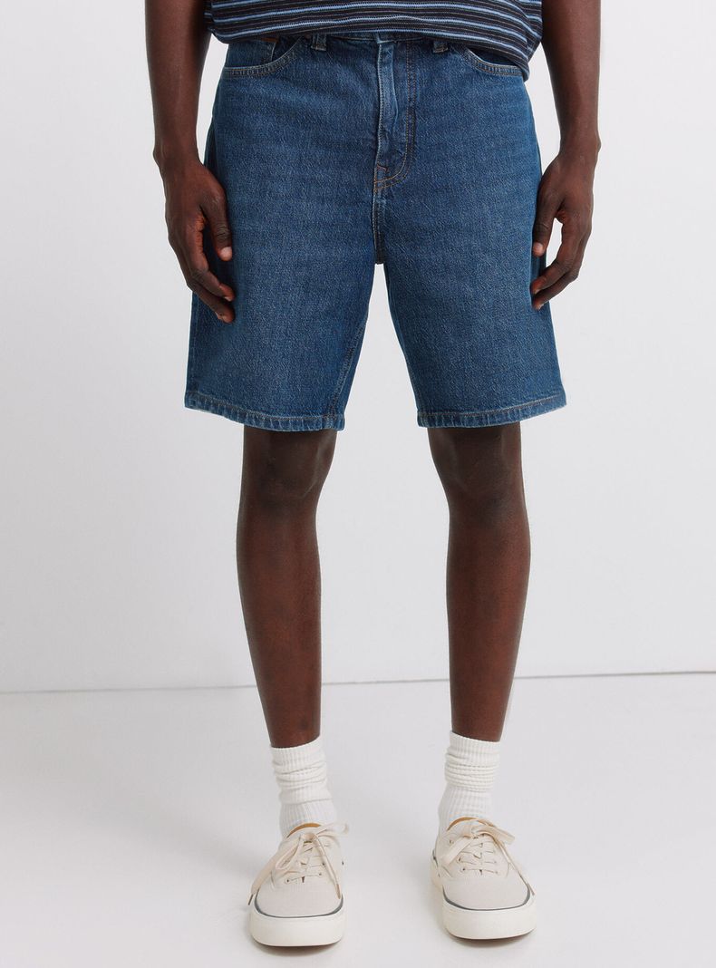 Bermuda Vaquera Regular Fit