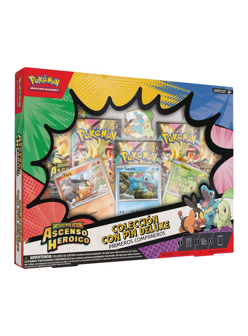 Juego de Cartas Ascended Heroes Deluxe Pin Español