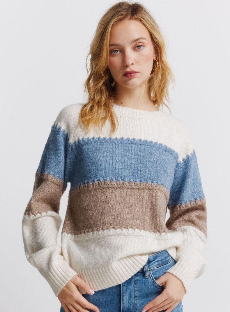 Sweater Color Block