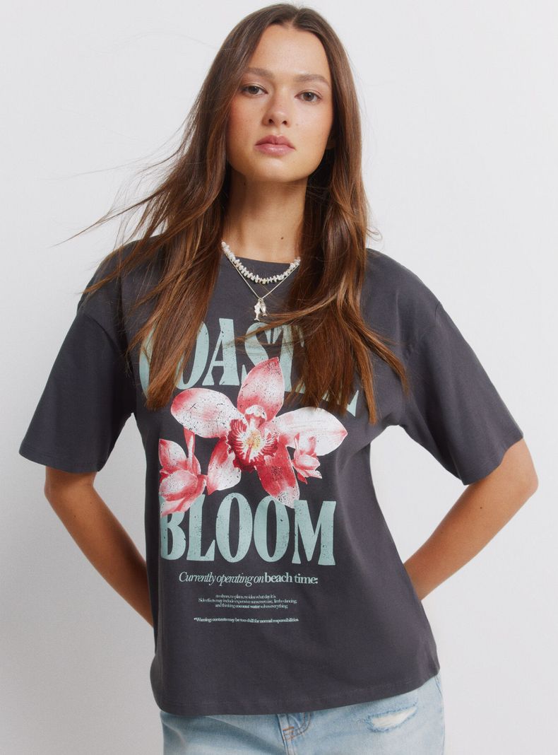 Polera Manga Corta Tropical
