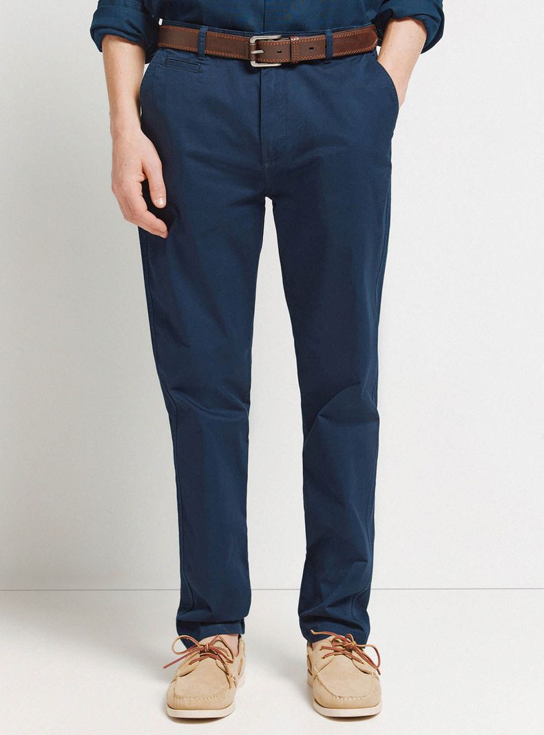 Pantalón Chino Color Slim Fit