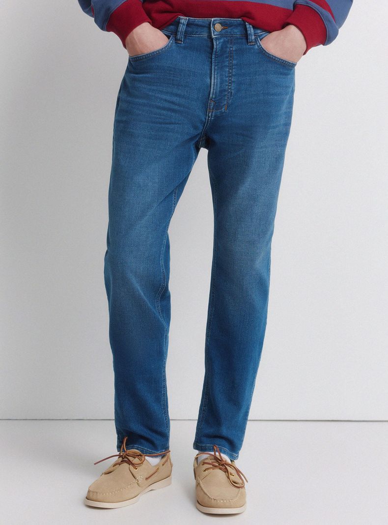 Jeans Lavado Medio Slim Fit