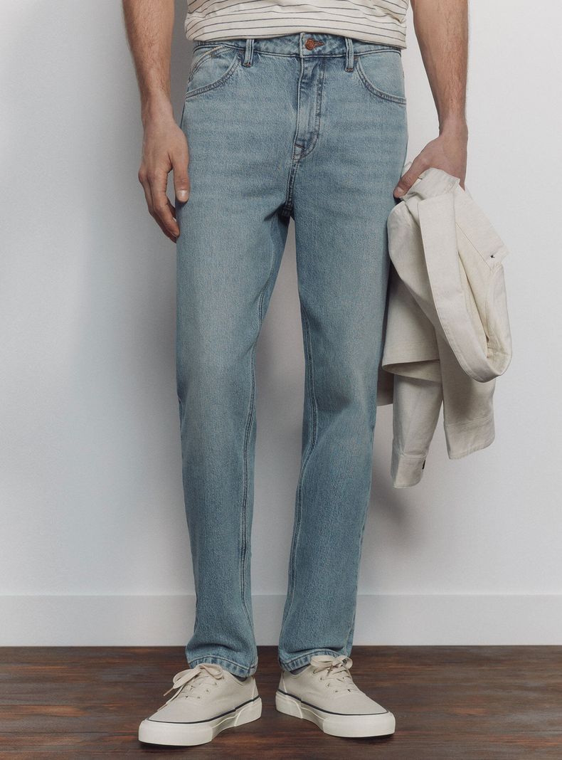 Jeans Sobretintado Slim Fit