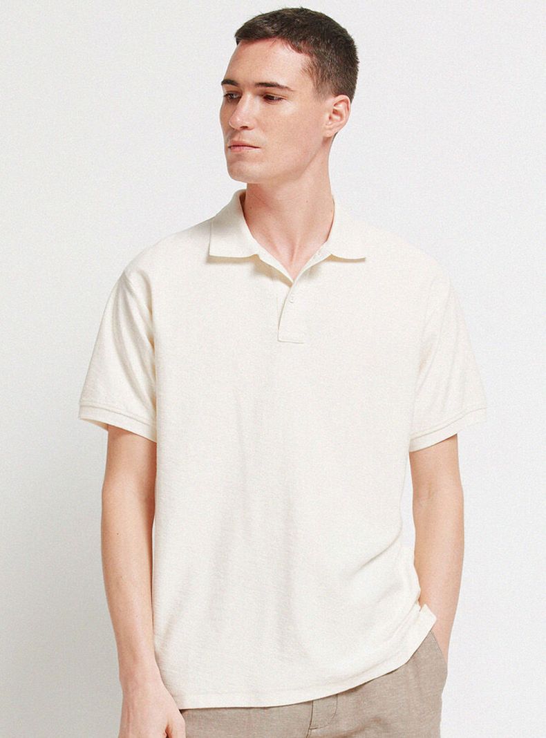 Polera Cuello Estructura Boxy Fit