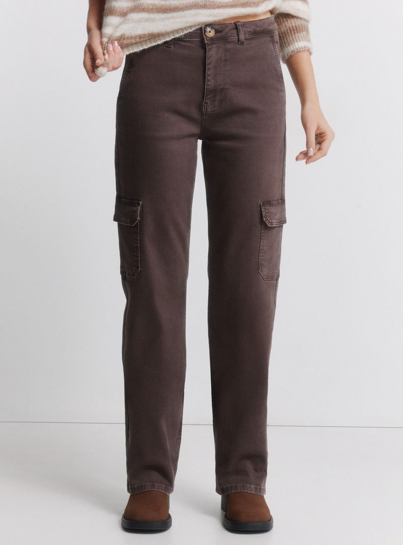 Pantalón Cargo Algodón