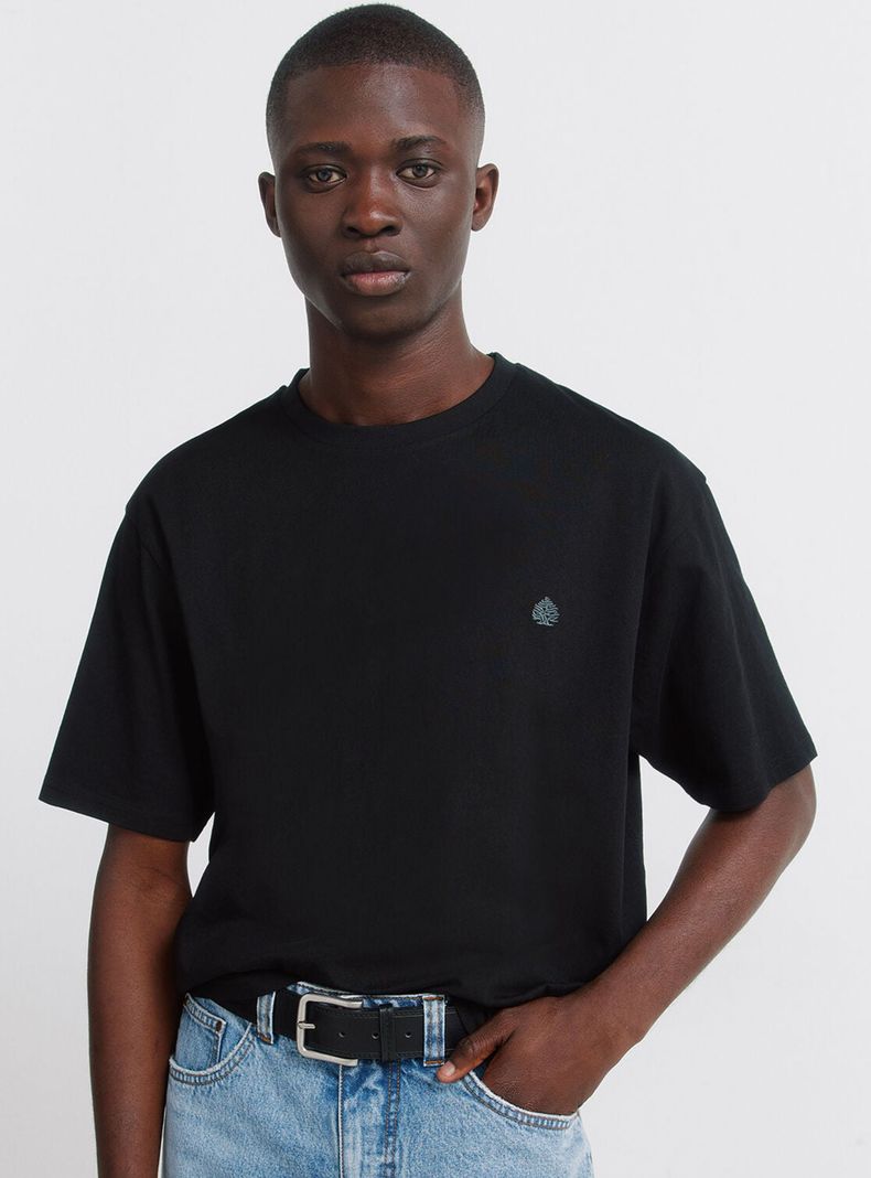 Polera Básica Logo Bordado