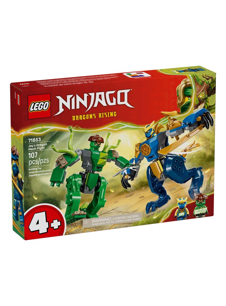 Lego Combate del Mech Dragón 107 Piezas