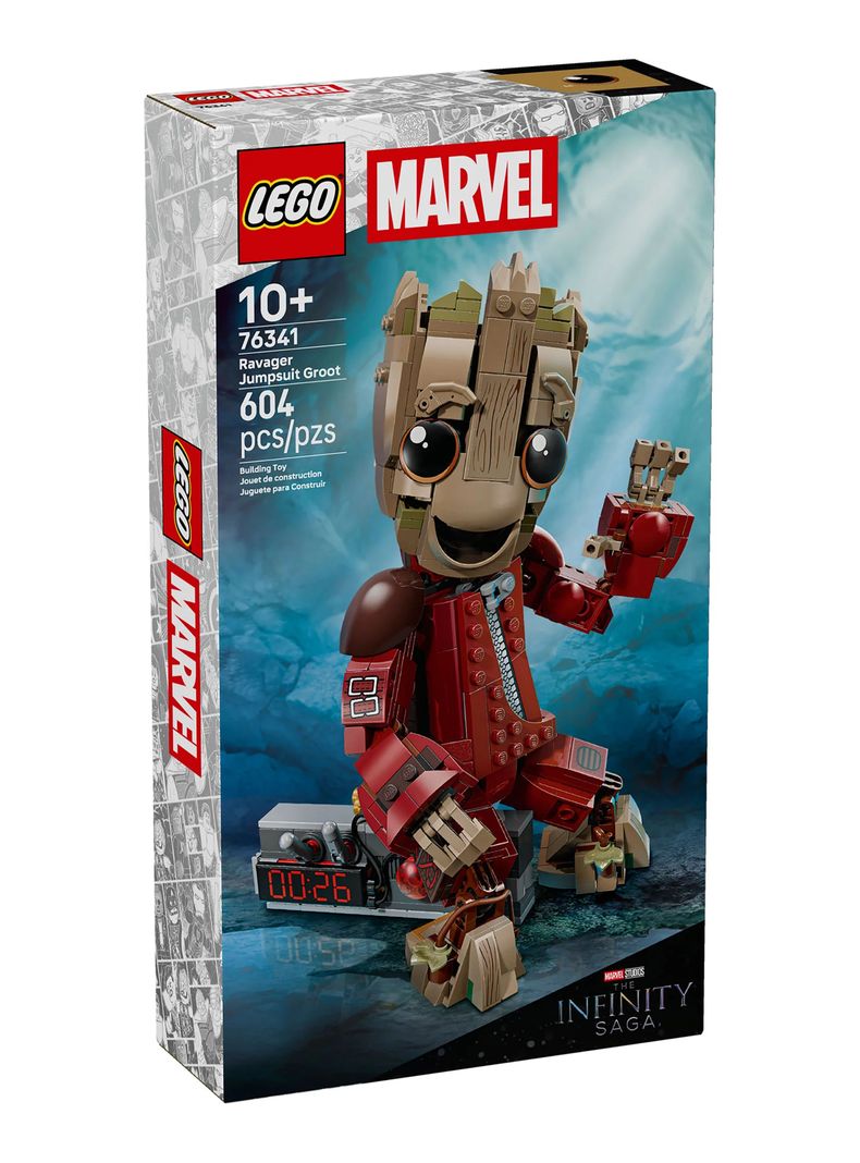 Lego Groot con Traje de Saqueador 604 Piezas
