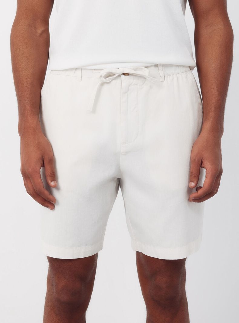 Bermuda con Goma y Cordones Regular