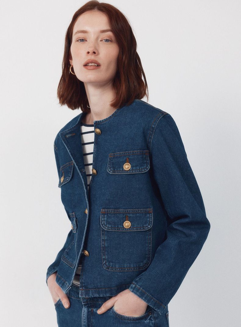 Chaqueta Denim Marinera