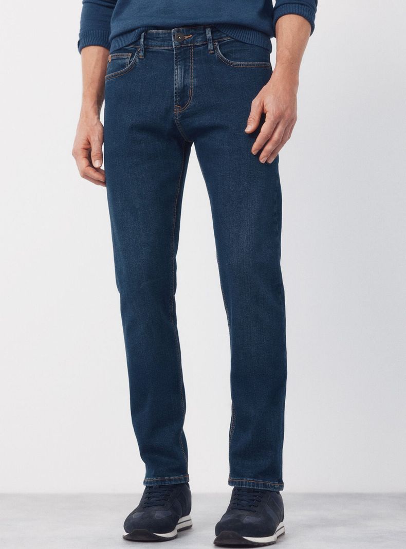 Pantalón Vaquero Slim Fit Algodón