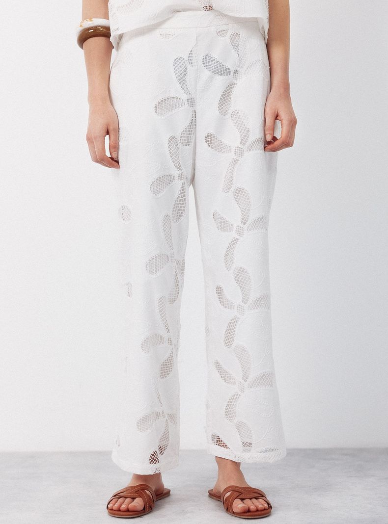 Pantalón Bordado